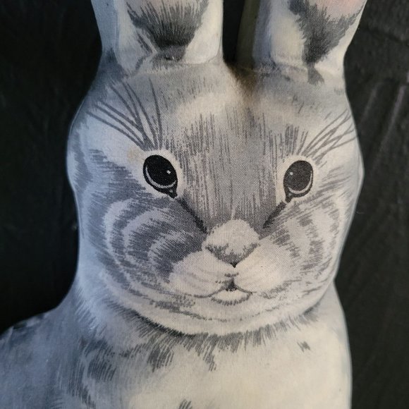 Vintage Stuffed Rabbit / Stuffed Bunny, Easter Bunny, Vintage Easter Decor *Read - Picture 3 of 7